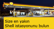 Size en yakýn Shell istasyonunu bulun